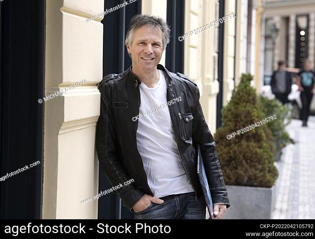 Czech singer, musician and composer Janek Ledecky poses to Czech News Agency photographer on occasion of the release of his new album Symphonic in Prague