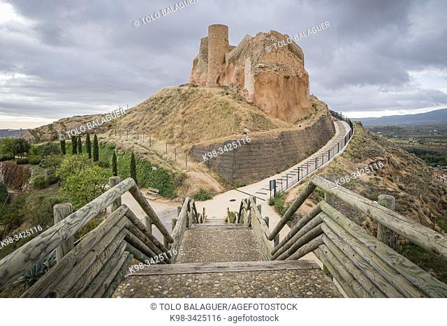 castillo de Arnedo, siglo IX, Arnedo, La Rioja , Spain, Europe