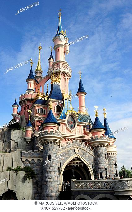 Sleeping Beauty Castle  Fantasyland, Disneyland, Paris, France