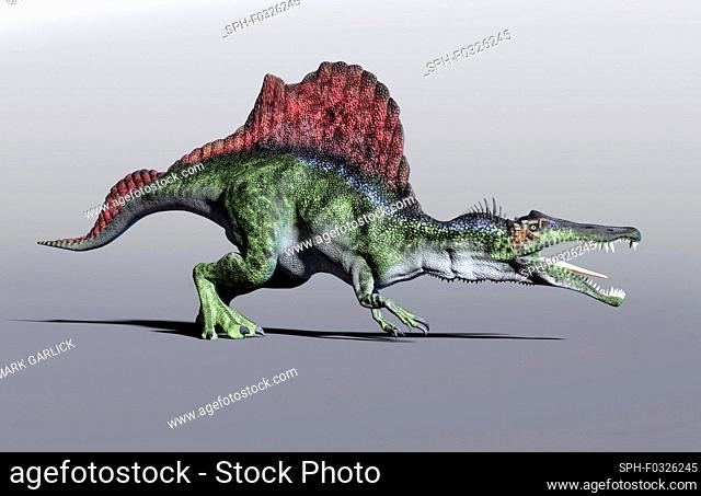 Artwork of spinosaurus aegyptiacus
