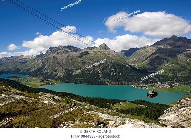 Switzerland, Europe, Corvatsch, Alp, Mountain, Mountains, Alps, Alpine, Rock, Canton Grisons, Graubunden, Grisons, Lak
