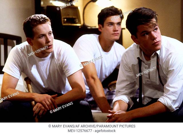 Cole Hauser, Randall Batinkoff & Matt Damon Characters: Jack Connors, Rip Van Kelt, Charlie Dillon Film: School Ties (USA 1982) Director: Robert Mandel 18...