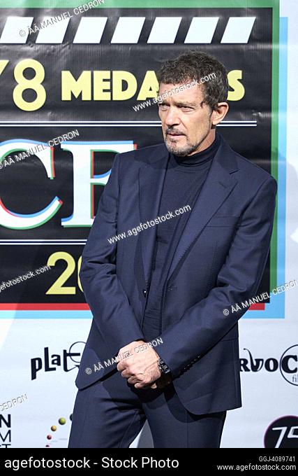 Antonio Banderas attends 78th Edition of the Film Writers' Circle Medals Gala at Palacio de la Prensa cinema on February 6, 2023 in Madrid, Spain