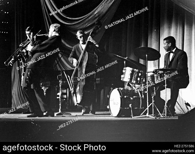 The Gerry Mulligan Quartet, London Tour, early 1960s. Creator: Brian Foskett
