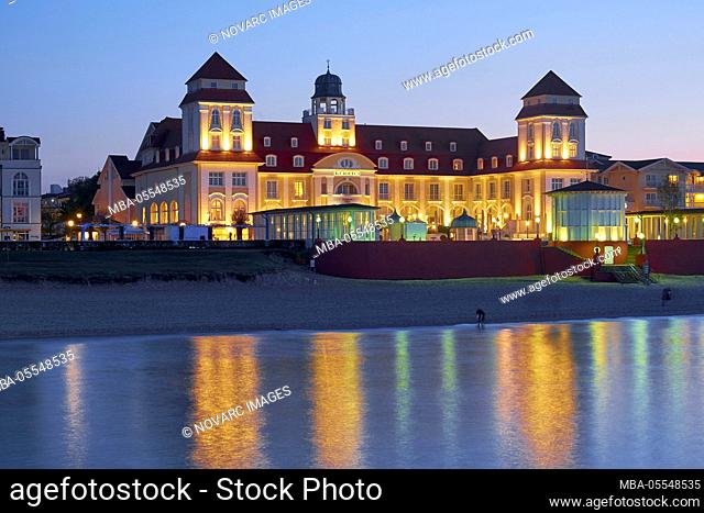 Kurhaus, Seebad Binz, Ruegen, Mecklenburg-West Pomerania, Germany