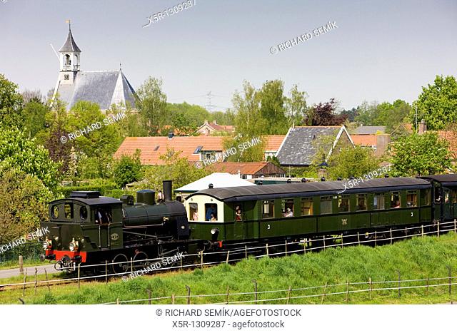 steam train, Hoedekenskerke, Goes - Borsele SGB, Zeeland, Netherlands