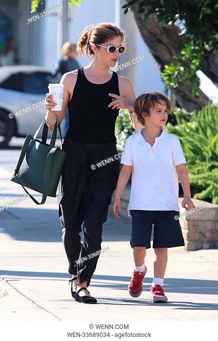 Selma Blair takes her son out and about in Studio City Featuring: Selma Blair, Arthur Bleick Where: Studio City, California