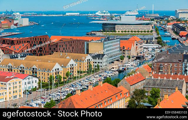 A picture of the Christianshavn district (Copenhagen)