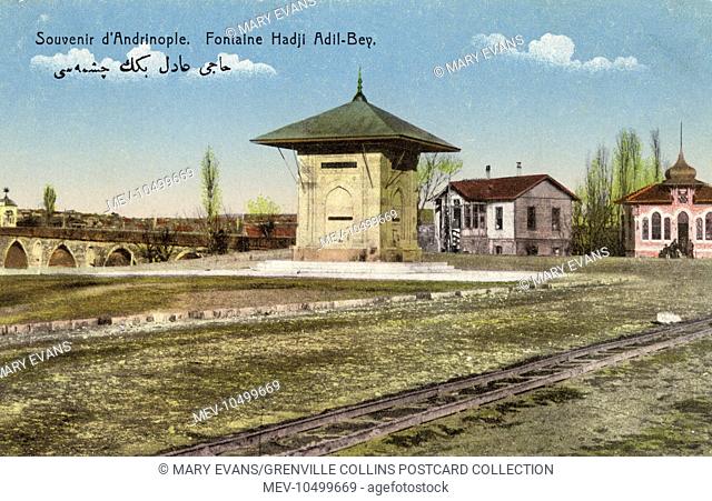 Edirne - formerly Andrinople - close to the border with Greece and Bulgaria. Site of 16 major battles or sieges from Ancient Greek times up until the 1920s