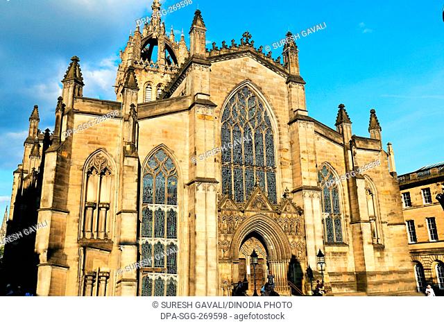 Saint Giles Cathedral, Edinburgh, Scotland, UK, United Kingdom