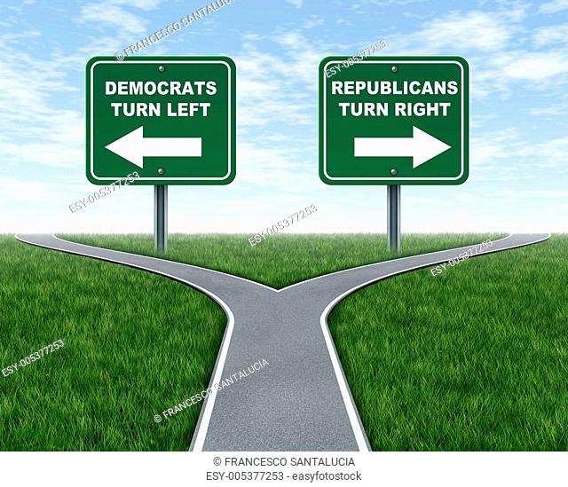 Democrats and Republicans election choices