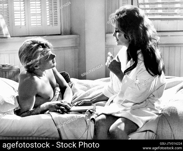 Kent Lane, Michele Carey, on-set of the Film, Changes, Cinerama Releasing Corporation, 1969