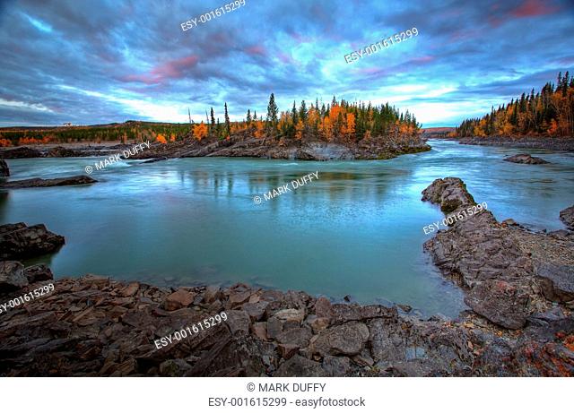 River in Northern British Columbia