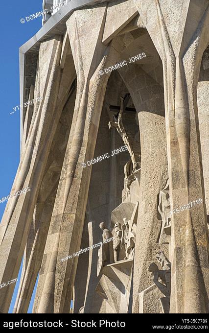 The Passion Facade of Barcelonaâ. . s Sagrada Família