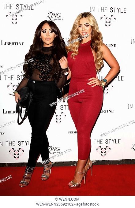 In The Style Party at Libertine, Winsley Street, London Featuring: Sophie Kasaei, Holly Hagan Where: London, United Kingdom When: 31 Mar 2016 Credit: WENN