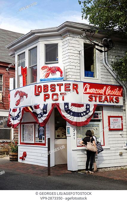 Lobster Pot restaurant Cape Cod Provincetown MA USA Massachussets