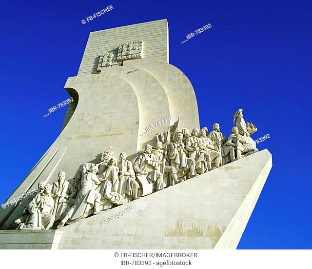 Padrao dos Descobrimentos, seafaring memorial, age of discovery, Belem on the Tagus River, Lisbon, Portugal