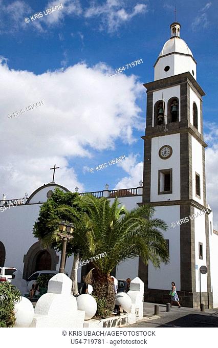 Spain, Canary Islands, Lanzarote, Iglesia de San Ginés