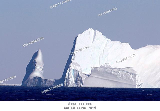 Iceberg in the Southern Ocean, 180 miles north of East Antarctica, Antarctica