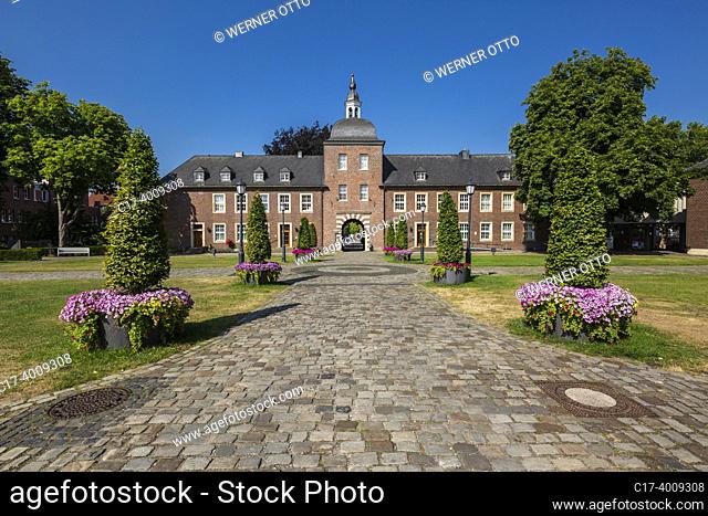Ahaus, Germany, Ahaus, Westmuensterland, Muensterland, Westphalia, North Rhine-Westphalia, NRW, Ahaus District Court at the Suemmermannplatz in outer ward...
