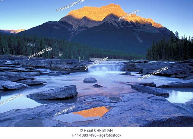 Canada, North America, America, Athabasca Falls, Jasper, national park, UNESCO, World heritage site, landscape, Rocky