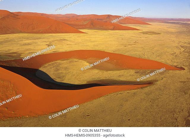 Namibia, Hardap region, Namib desert, Namib-Naukluft national park, Namib Sand Sea listed as World Heritage by UNESCO, near Sossusvlei