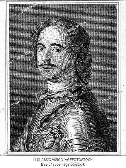Peter the Great, Peter I (1672-1725). Tsar of Russia from 1682 to 1725