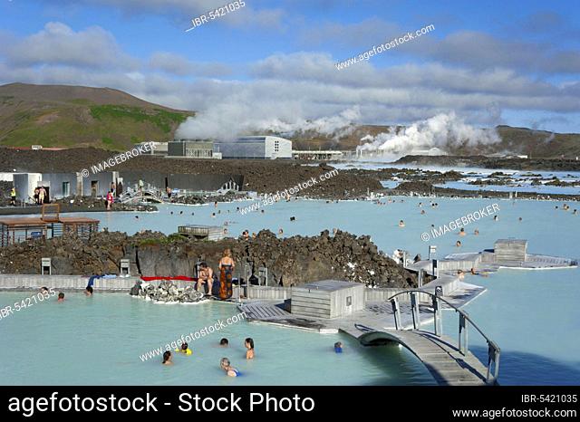 Blue Lagoon, Grindavik, Reykjavik, Reykjanes Peninsula, Iceland, Natural Bath, Blaa Lonid, Europe