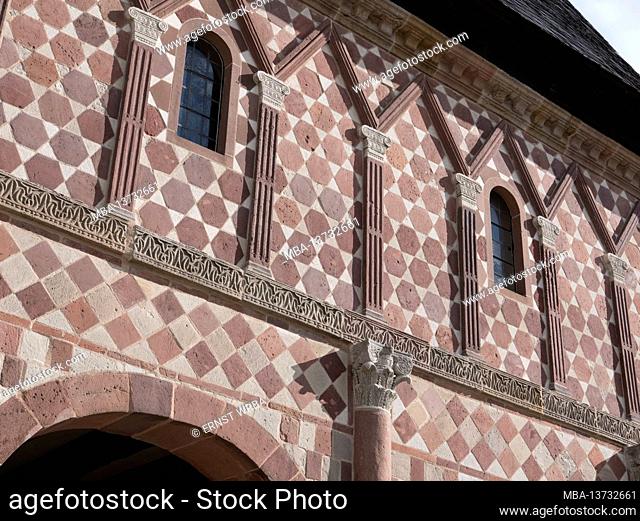 Lorsch Abbey, Königshalle, UNESCO World Heritage Site, Hesse, Germany | Lorsch Abbey, King's Hall, a UNESCO World Heritage Site, Hessen, Germany
