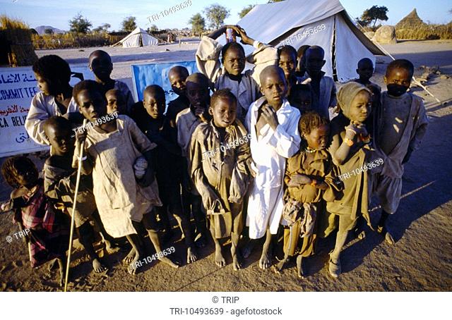 Tandelti Camp Sudan Child Refugees Starving Children