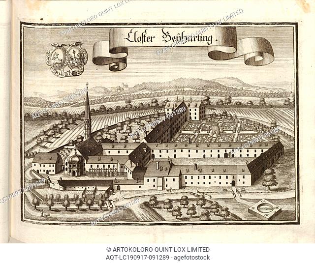 Closter Beyharting, Monastery Beyharting in Tuntenhausen in Bavaria (Germany), Fig. 35, p. 28, Wening, Michael (del. et sc