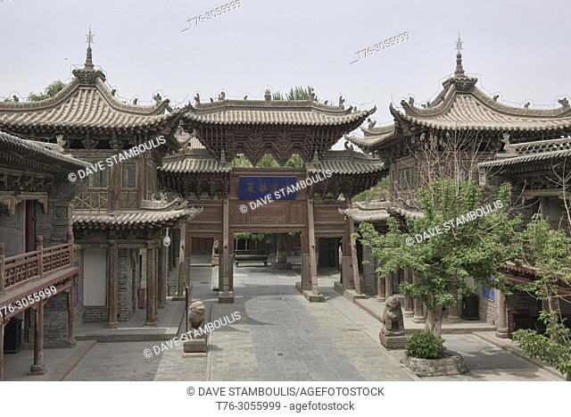 The Shanxi Guild at Dafo Temple, dating from 1100, Zhangye, Gansu, China