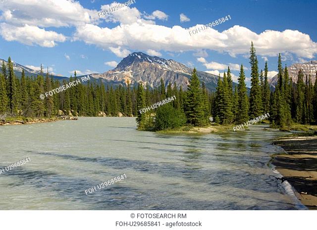 background summer nature scenic fast flowing in