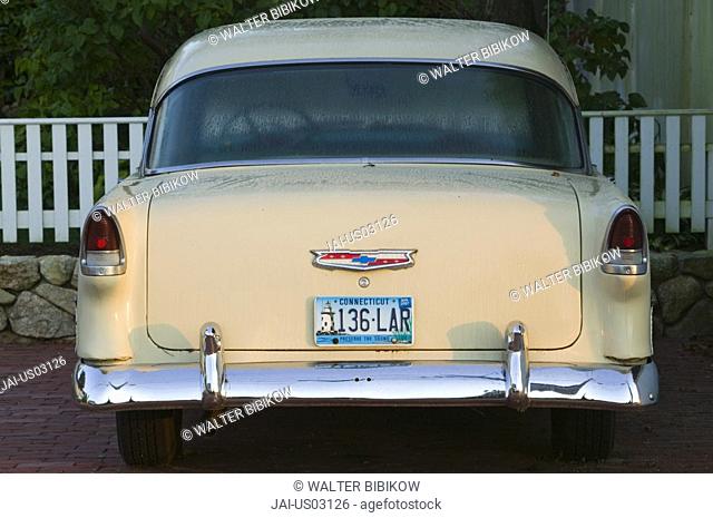 1955 Chevrolet Car, Edgar Town, Martha's Vineyard, Massachusetts, USA