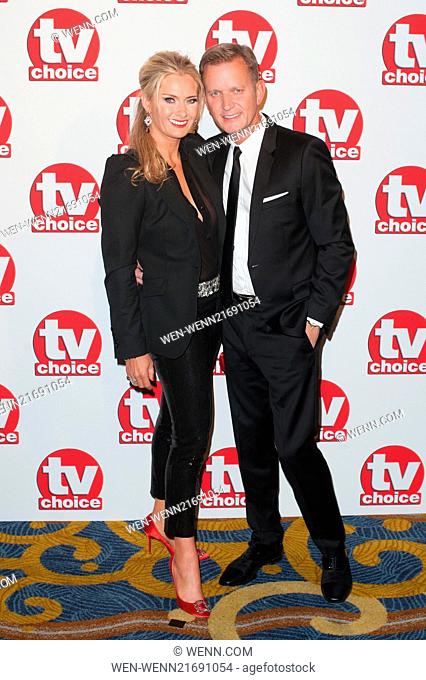 TV Choice Awards held at the London Hilton Park Lane - Arrivals. Featuring: Jeremy Kyle, Carla Germaine Where: London, United Kingdom When: 08 Sep 2014 Credit:...