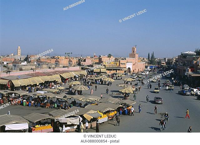 Morocco - Marrakech - Djemaa el Fna square