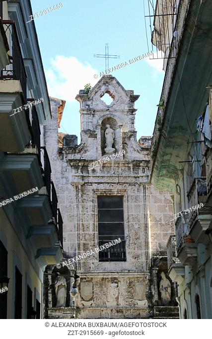 Cathedraldel la Hababa in La Hababa Vieja, Havana, Cuba