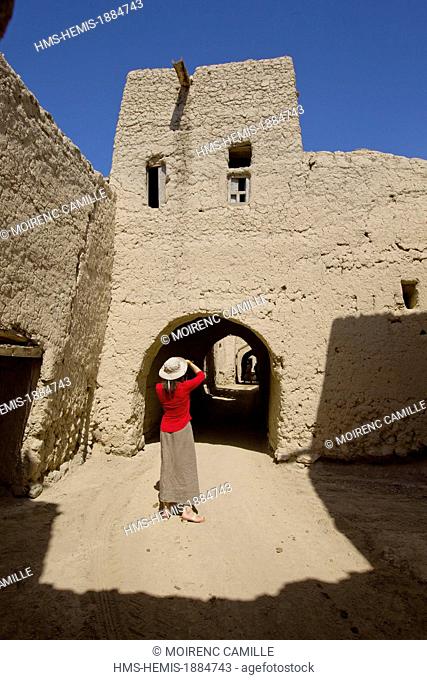 Sultanate of Oman, Ad Dakhiliyah region, Adam, historic village restoration