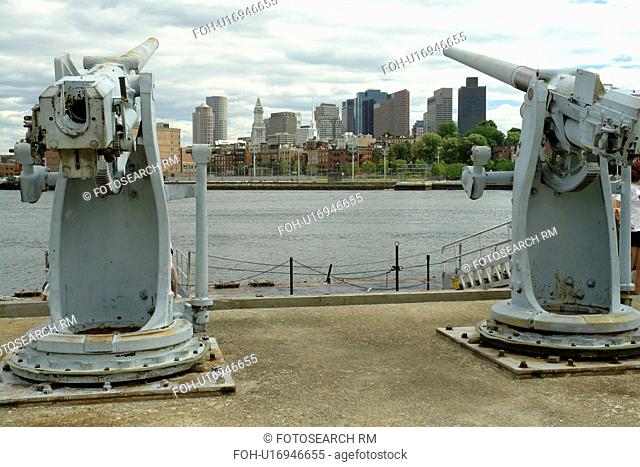 Boston, MA, Massachusetts, Charlestown Navy Yard Visitor Center, USS Constitution Museum, USS Cassin Young