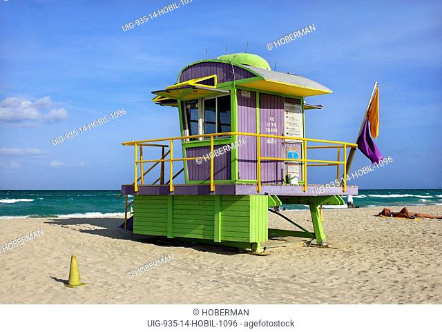Lifeguard Station, Miami
