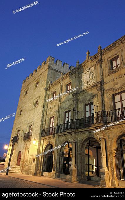 Revillagigedo Palace, 18th century, International Centre for Contemporary Art, Marques Square, Gijon, Asturias, Spain, Europe