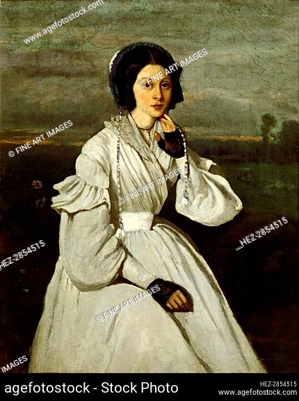 Claire Sennegon , 1837. Creator: Corot, Jean-Baptiste Camille (1796-1875)