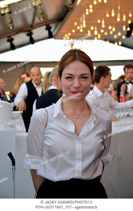Emilie Dequenne Belgian-theme evening 70th Cannes Film Festival May 22, 2017 Photo Jacky Godard