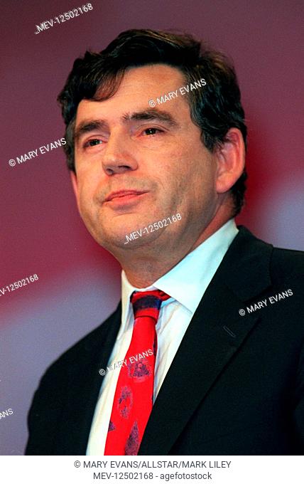 Gordon Brown Chancellor Of The Exchequer 04 October 1999