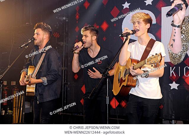 X Factor's Stereo Kicks perform live at G-A-Y to promote their new single 'Love Me So' and were watched by fellow X Factor friend Fleur East