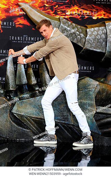 European premiere of \Transformers 4 - Aera des Untergangs (Transformers: Age of Extinction)\ at Cinestar am Potsdamer Platz movie theater