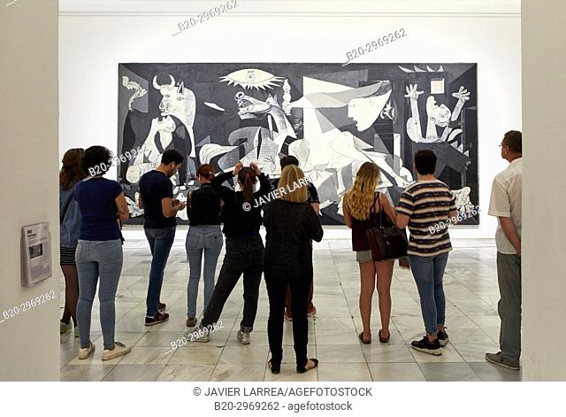 Guernica, 1937, Pablo Picasso, Museo Nacional Centro de Arte Reina Sofia, Madrid, Spain, Europe
