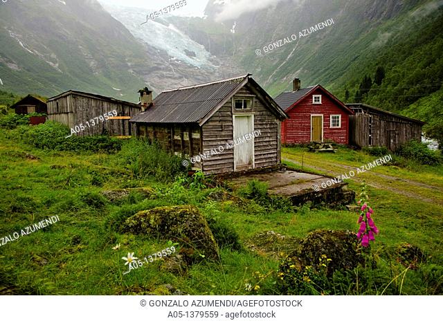 Boyabreen Glacier Sognefjord Sogn & Fjordane Norway