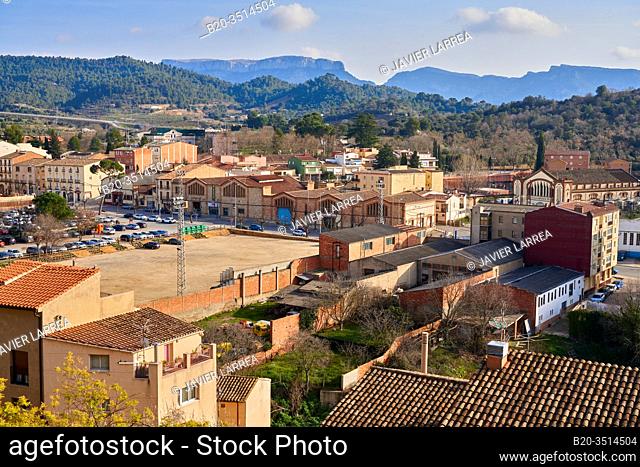 Village of Falset, El Priorat, Tarragona Province, Catalonia, Spain, Europe