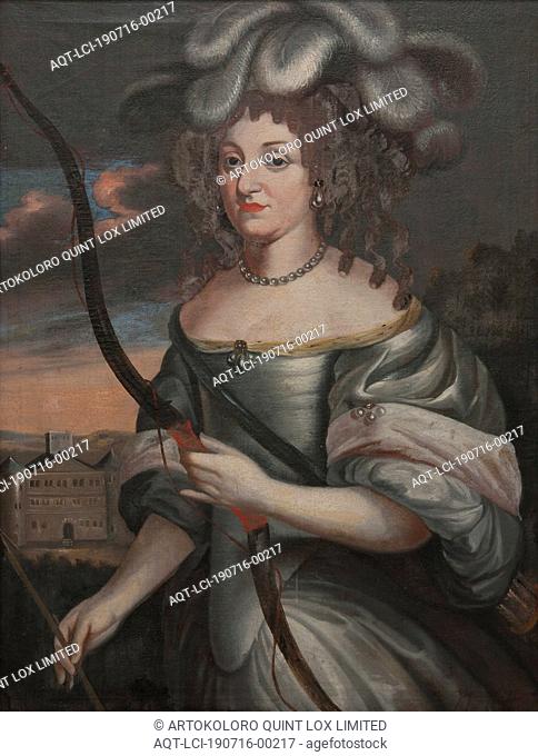 Lovisa Elisabet, 1646-90, painting, portrait, oil on canvas, Height, 98 cm (38.5 inches), Width, 74 cm (29.1 inches)